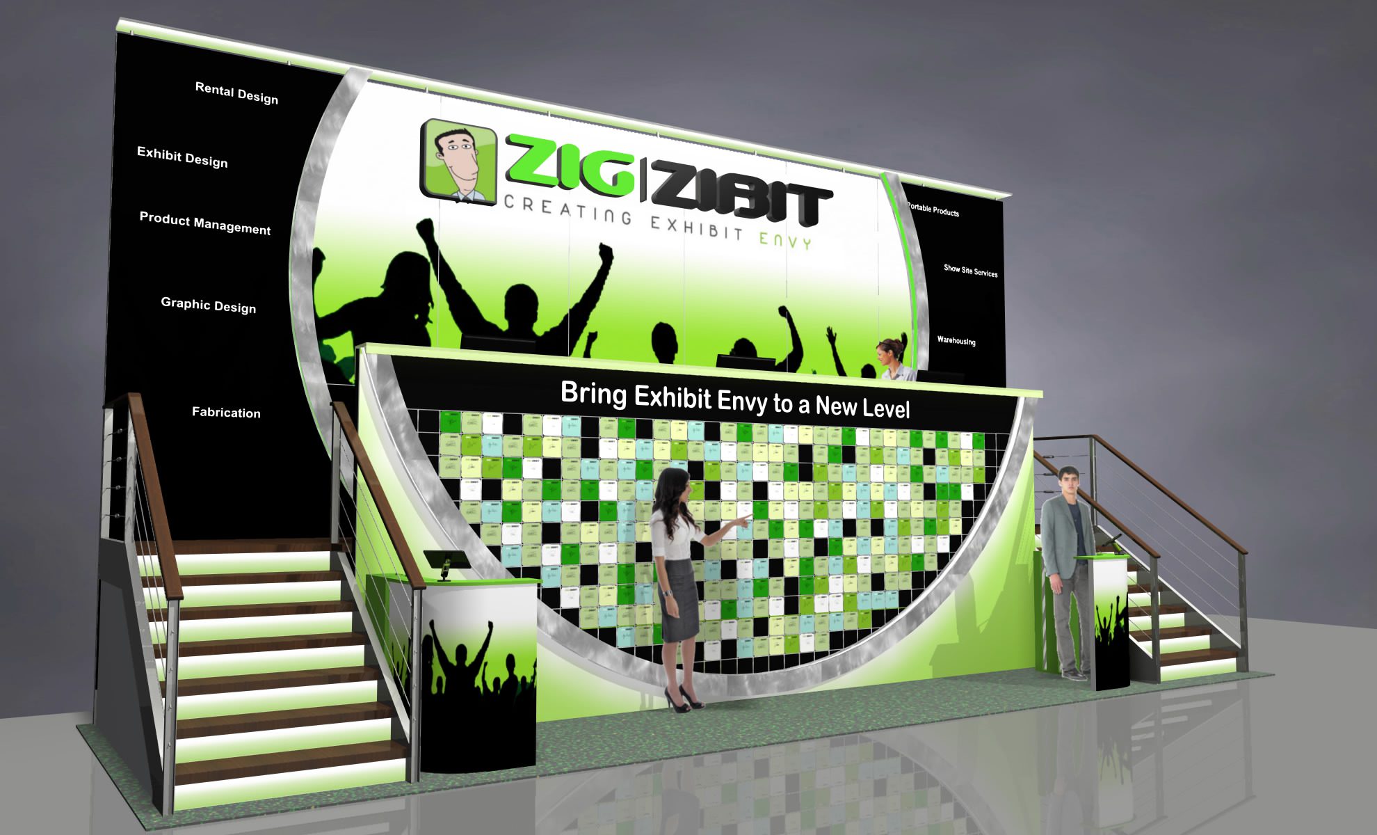 Zig Zibit Exhibitor Booth